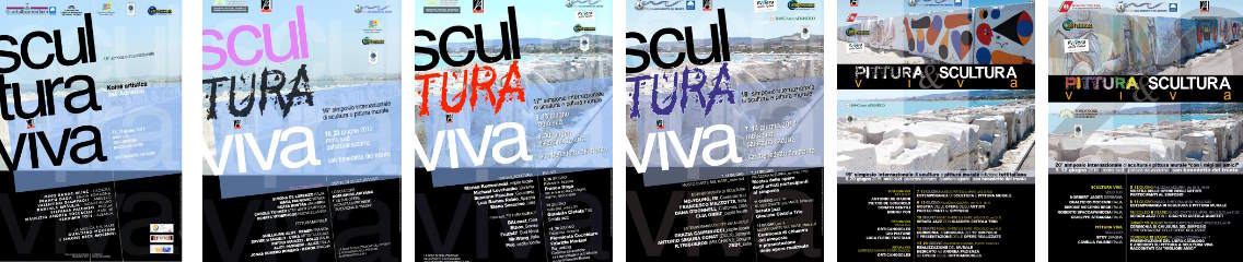 Verso il Festival dell’Arte sul Mare 2023, Manifesti di “Scul Tura Viva” e “Pittura e Scultura Viva”