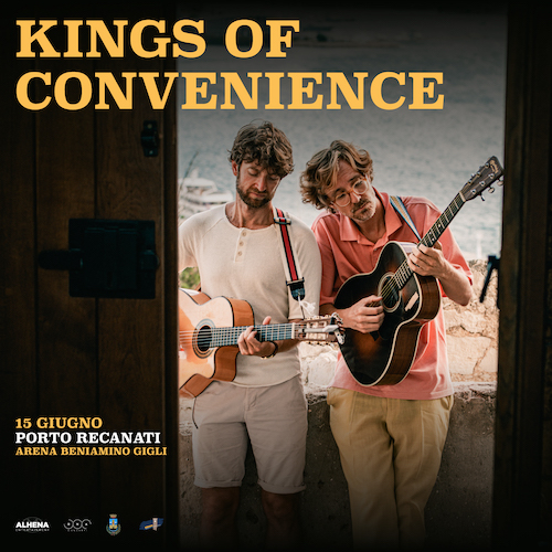 Kings of Convenience, cresce l’attesa per il concerto di Porto Recanati