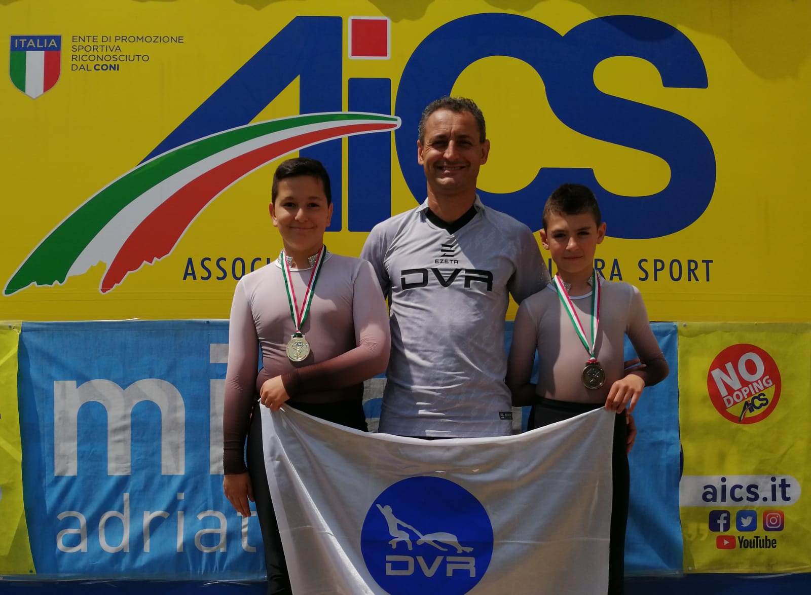 Pattinaggio Internazionale: Oro e Bronzo per la Diavoli Verde Rosa con Rosetti e Voltattorni al Trofeo Filippini International di Misano