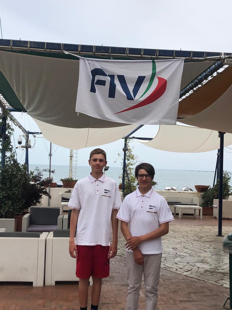 Vela, bilancio positivo per Federico Emiliani e Paolo Nepi (Lega Navale di San Benedetto) nella tappa di Formia