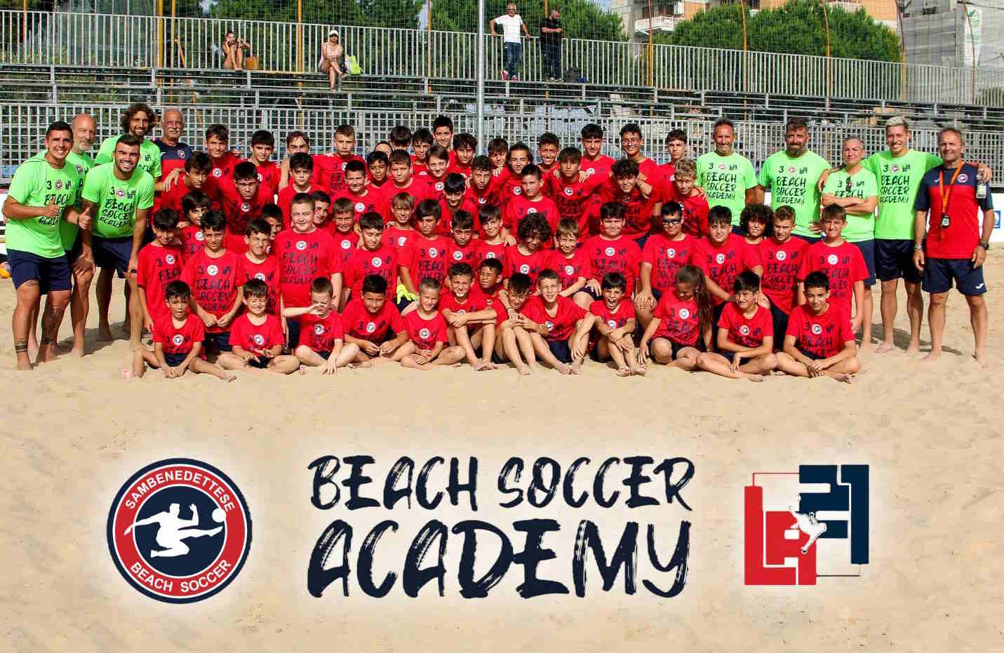 Beach Soccer Academy Samb LA21 , record con 100 iscritti: programma ed interviste a Carassai e Addarii
