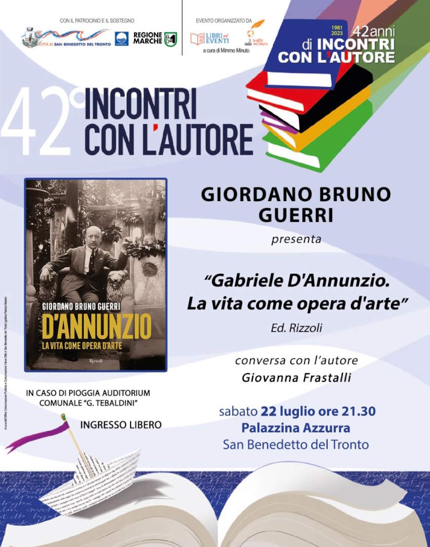 Giordano Bruno Guerri, ‘D’annunzio. La vita come opera d’arte’