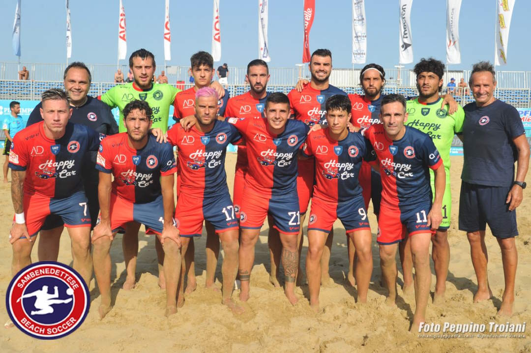 La Samb Beach Soccer sconfitta 4 – 1 da Pisa in Serie Aon