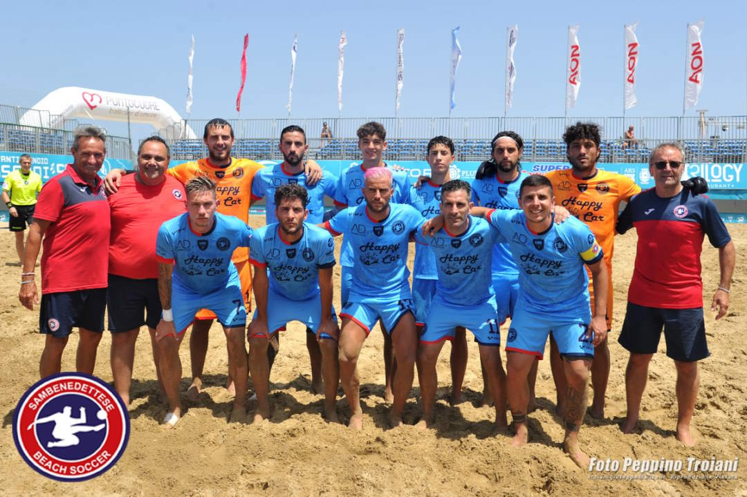 Samb Beach Soccer batte nettamente 3 – 0 Città di Milano e chiude Serie Aon 2023