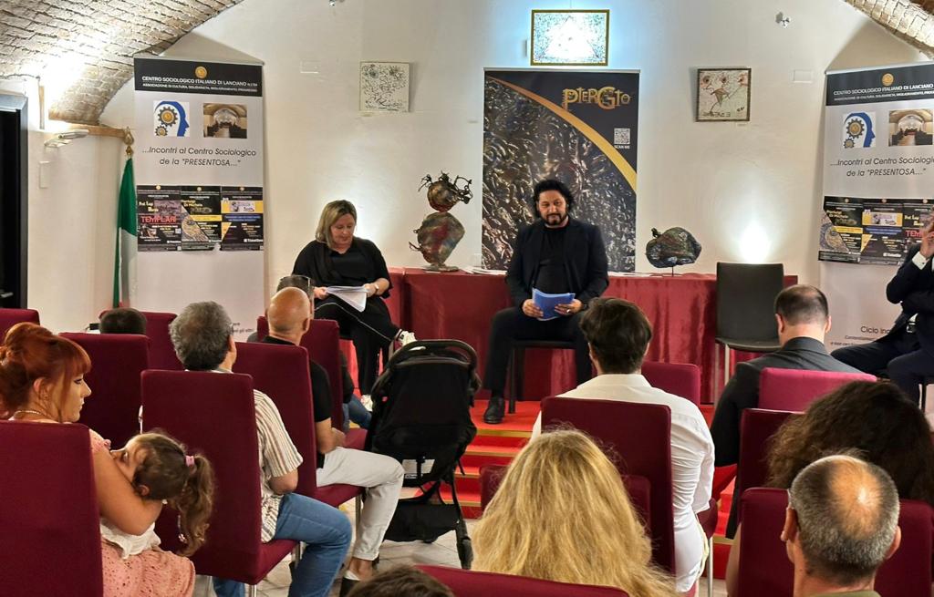 Vernissage di PierGiò: primo evento del ciclo di incontri organizzati dal Centro Sociologico a Lanciano
