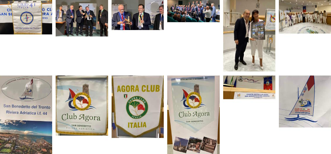 Nascono due nuovi sodalizi: Club 41 e Club Agora Riviera Adriatica