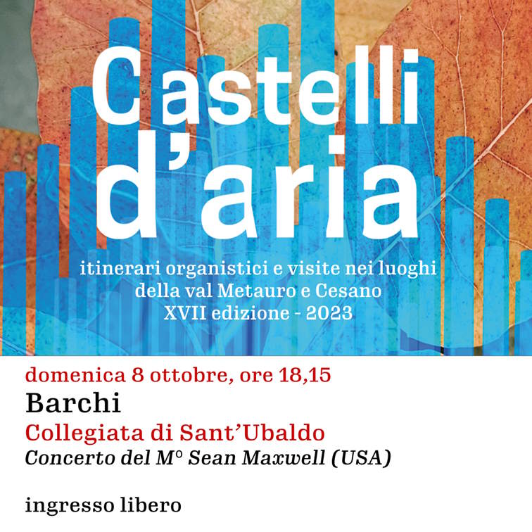 3° concerto della 17a “Castelli d’Aria” a Barchi