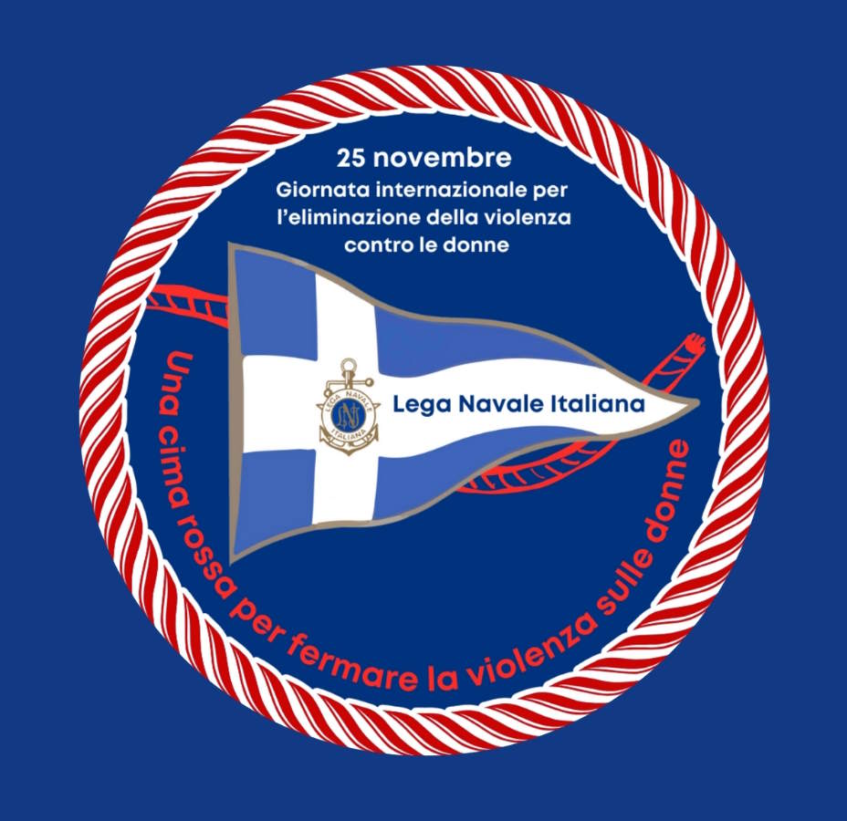 Lega Navale Italiana, ‘Una cima rossa per fermare la violenza sulle donne’