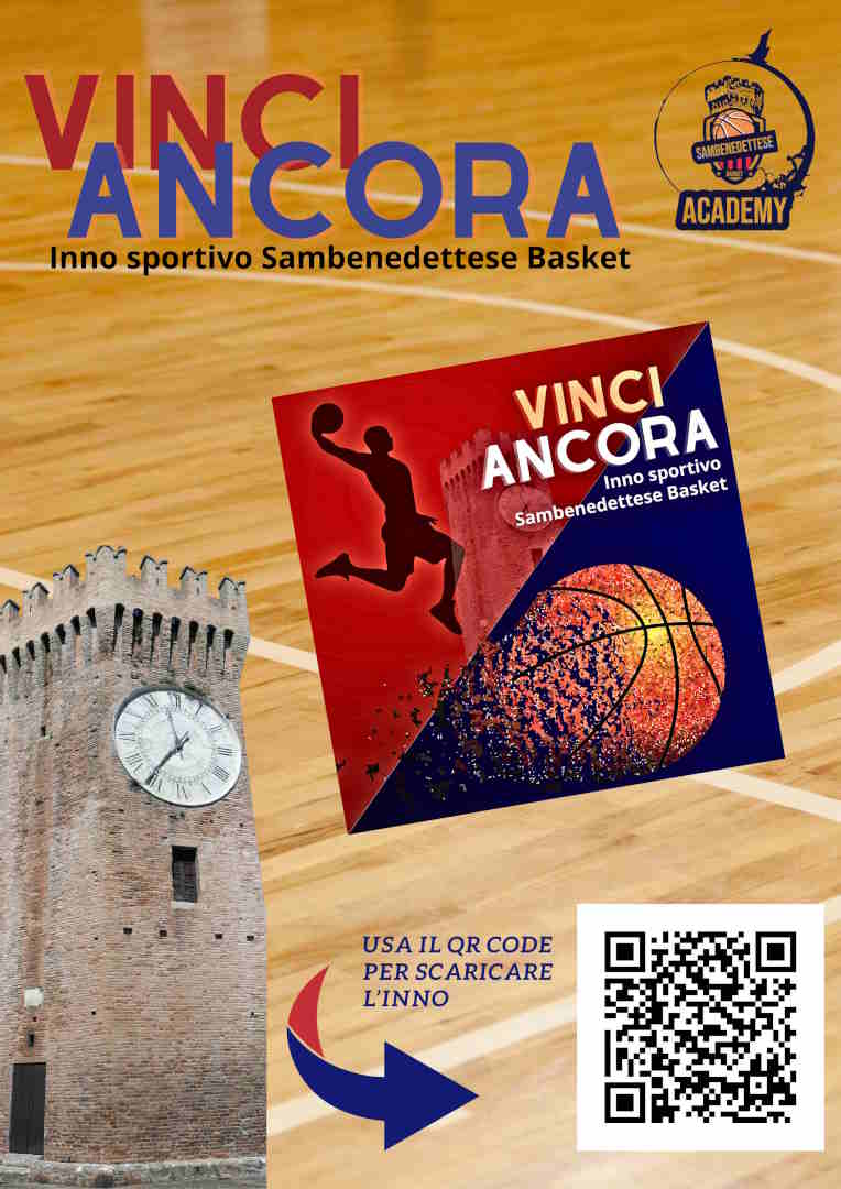 La Samb Basket presenta il proprio inno: Vinci Ancora
