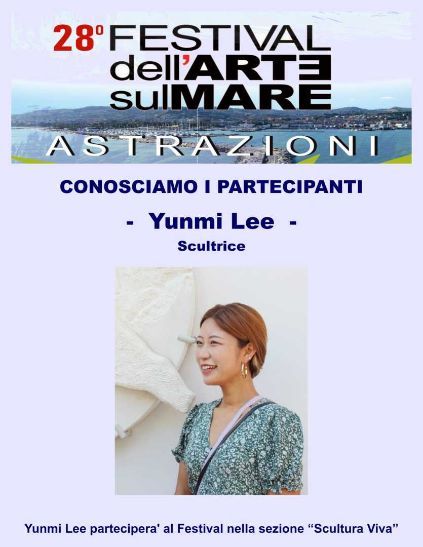 Yunmi Lee  verso il 28° Festival dell’Arte sul Mare