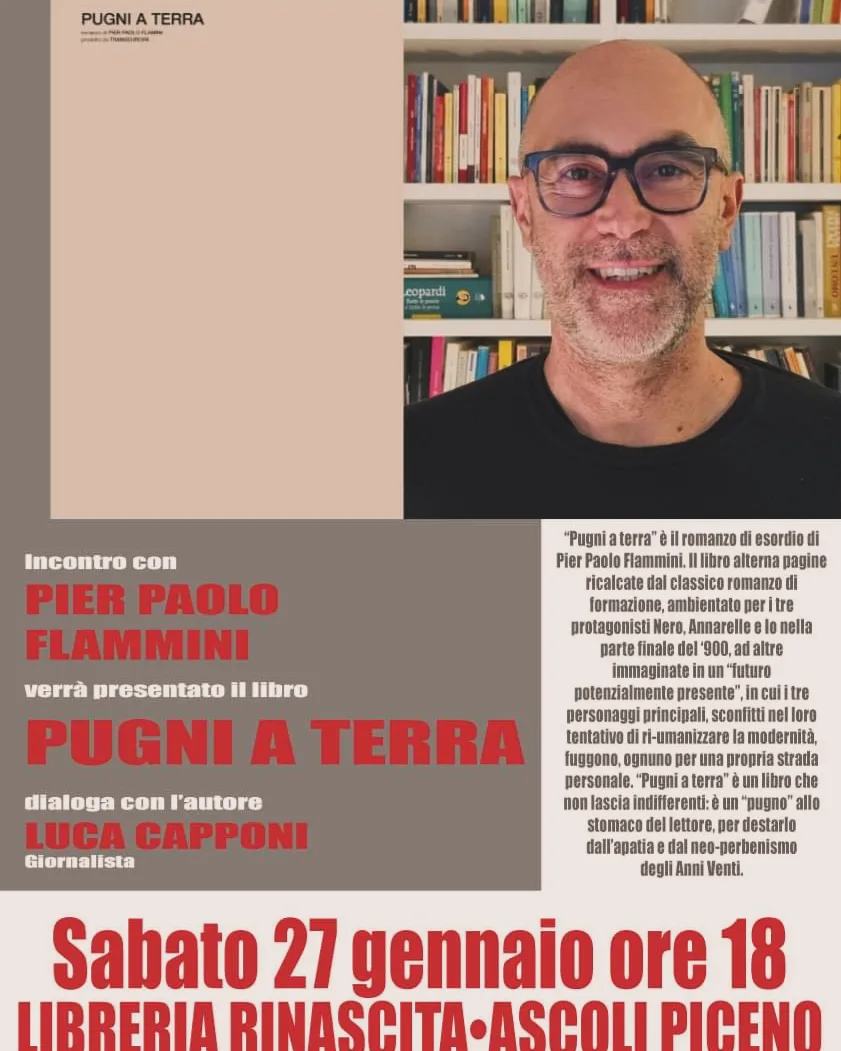 Pier Paolo Flammini, ‘Pugni a terra’: una discesa agli Inferi interiore e collettiva