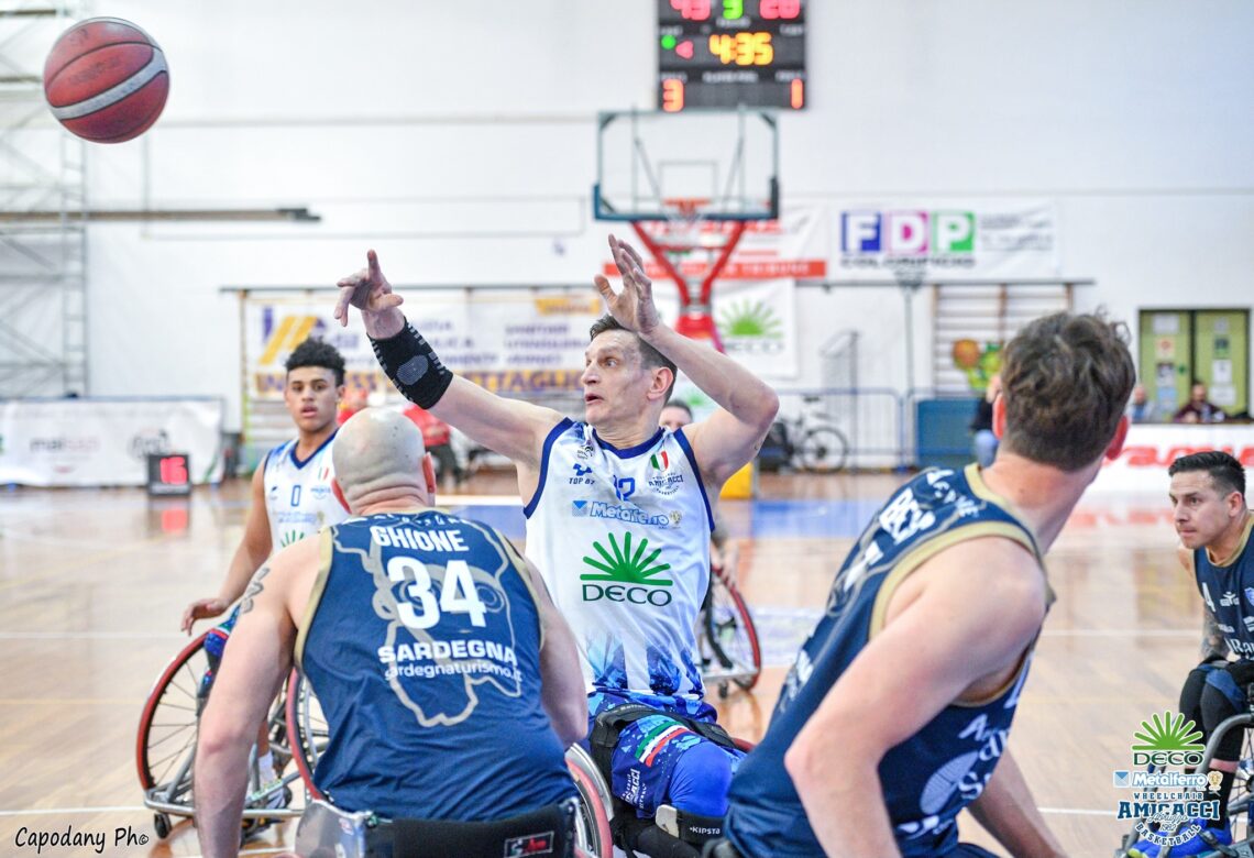 Amicacci Wheelchair BasketBall conclude il campionato in quarta posizione
