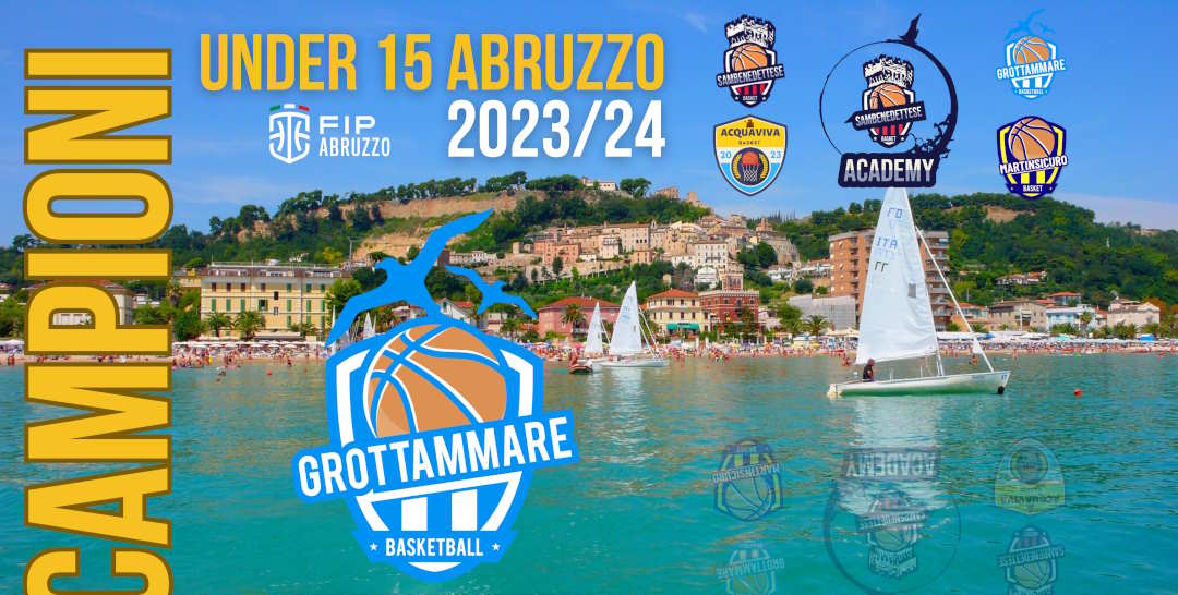 Grottammare Basketball è Campione Regionale Under 15 Abruzzo
